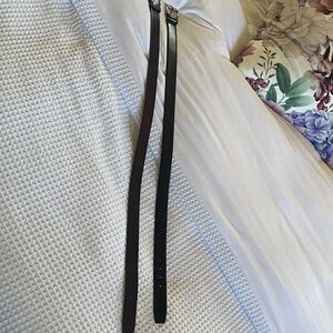 TRAFALGAR Black and Brown Leather Belts